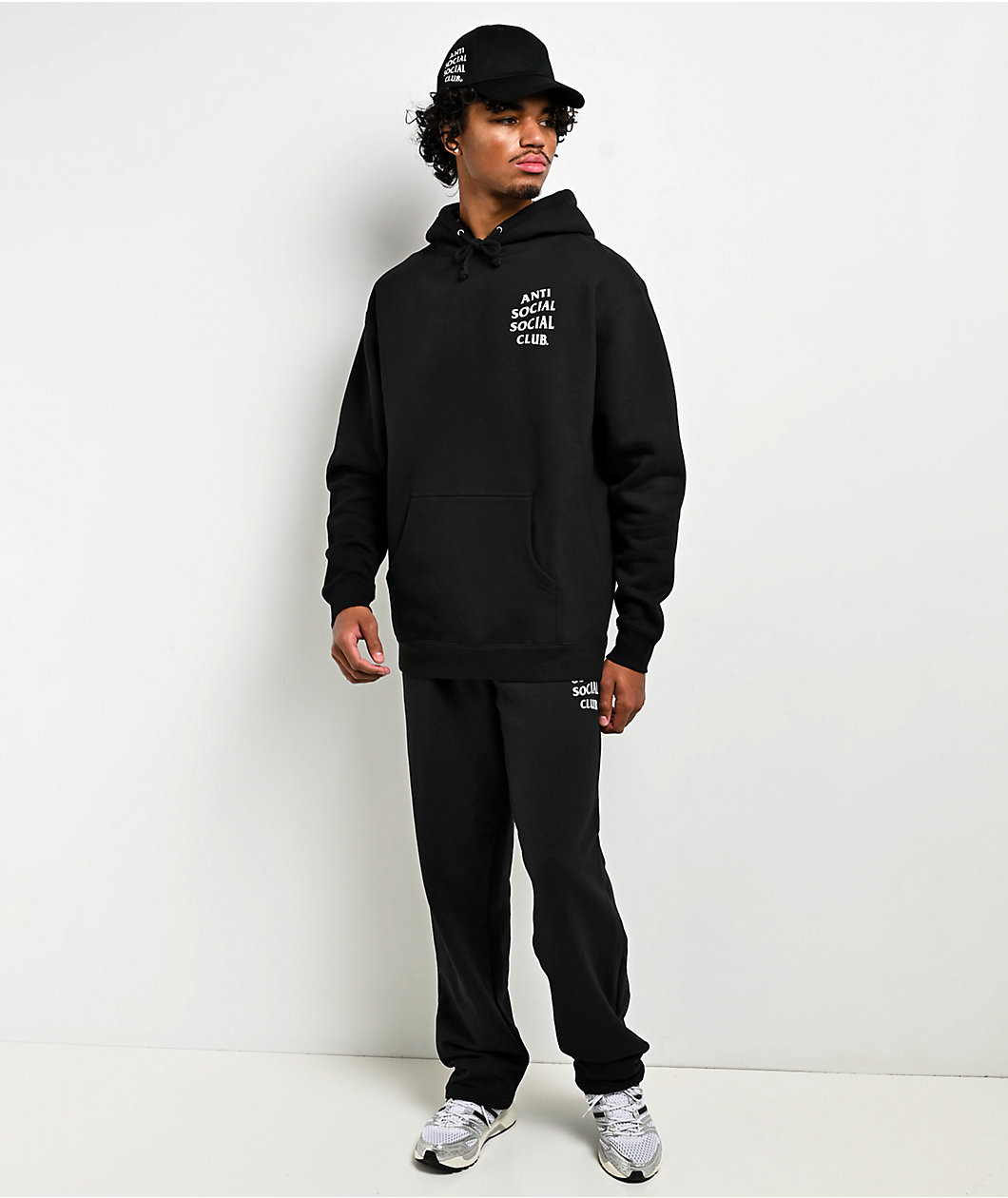 Anti Social Social Club Mind Games Black Sweatpants