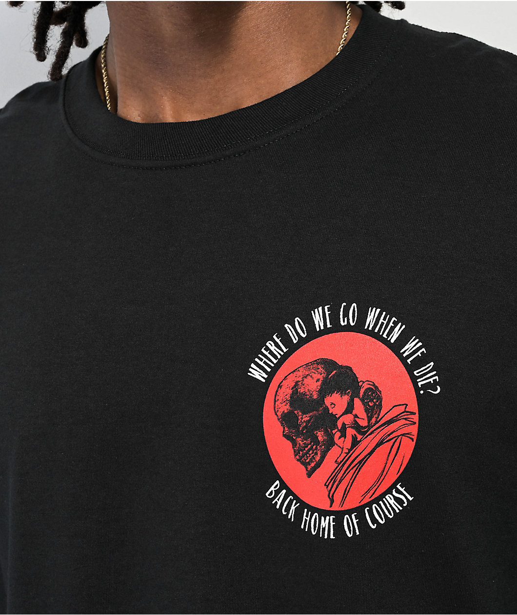 Any Means Necessary Back Home Black T-Shirt