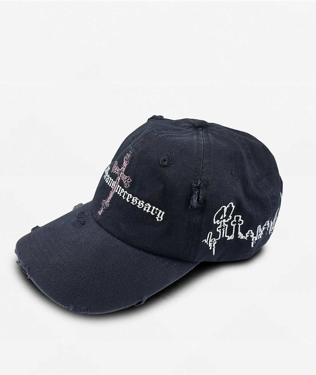 Any Means Necessary Forsaken Black Snapback Hat