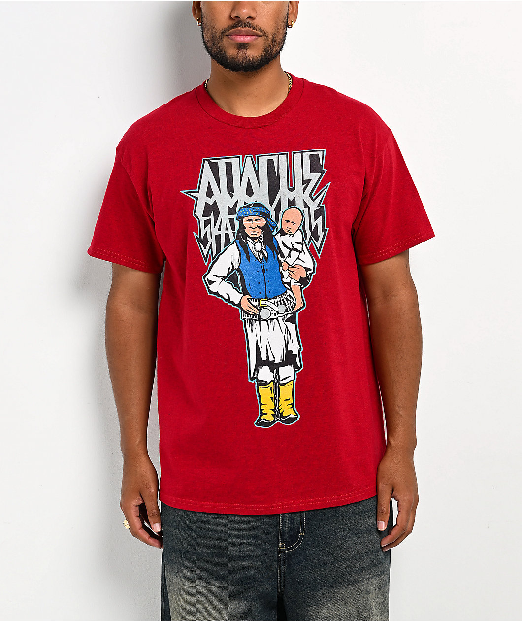 Apache Father & Son Red T-Shirt