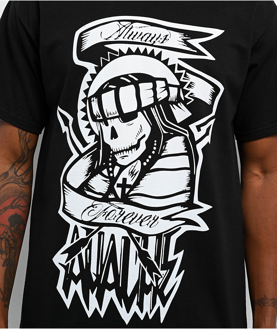 Apache Forever Black T-Shirt