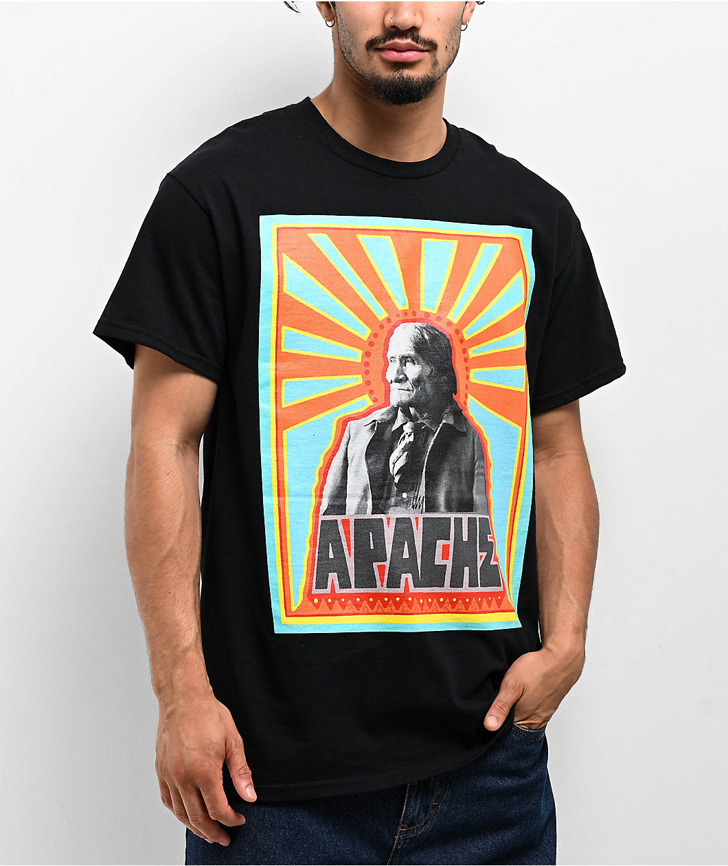 Apache Geronimo Black T-Shirt