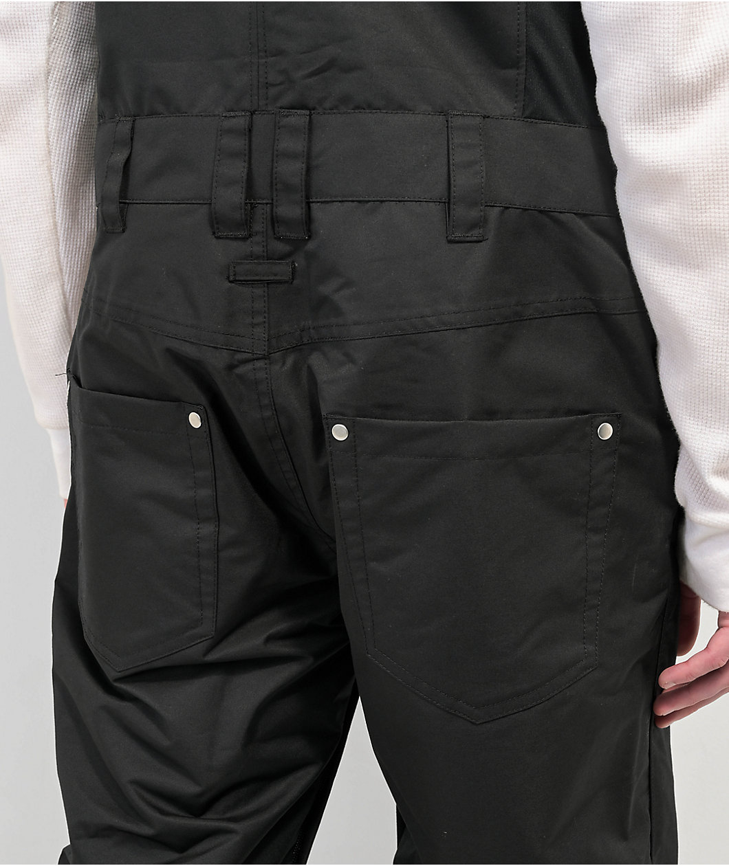 Aperture Bibber Black 10K Snowboard Bib Pants