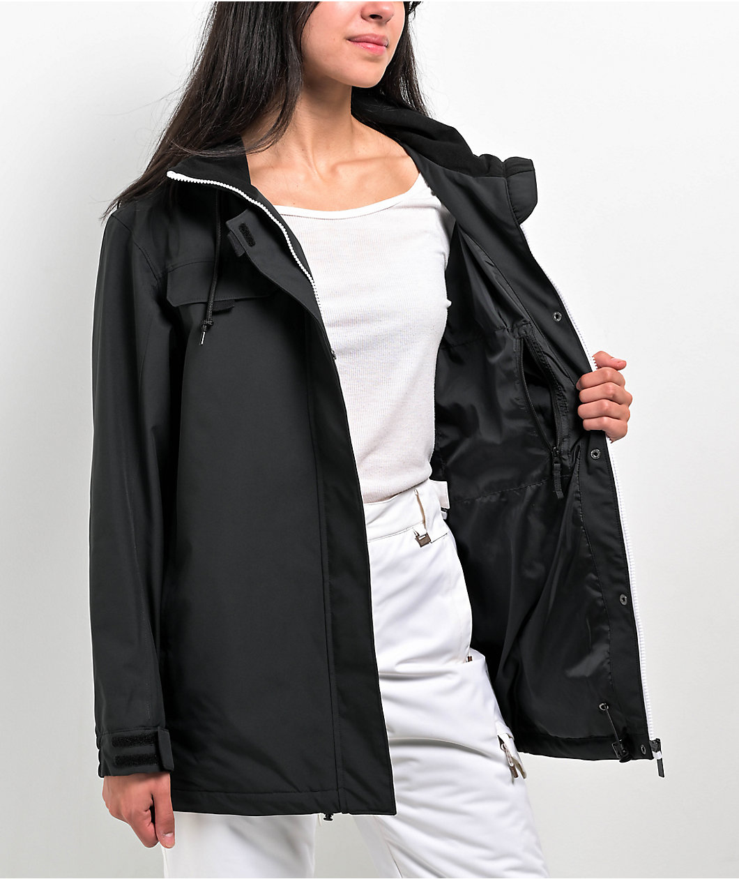 Aperture Lexi Black & Marble 10K Snowboard Jacket 2024