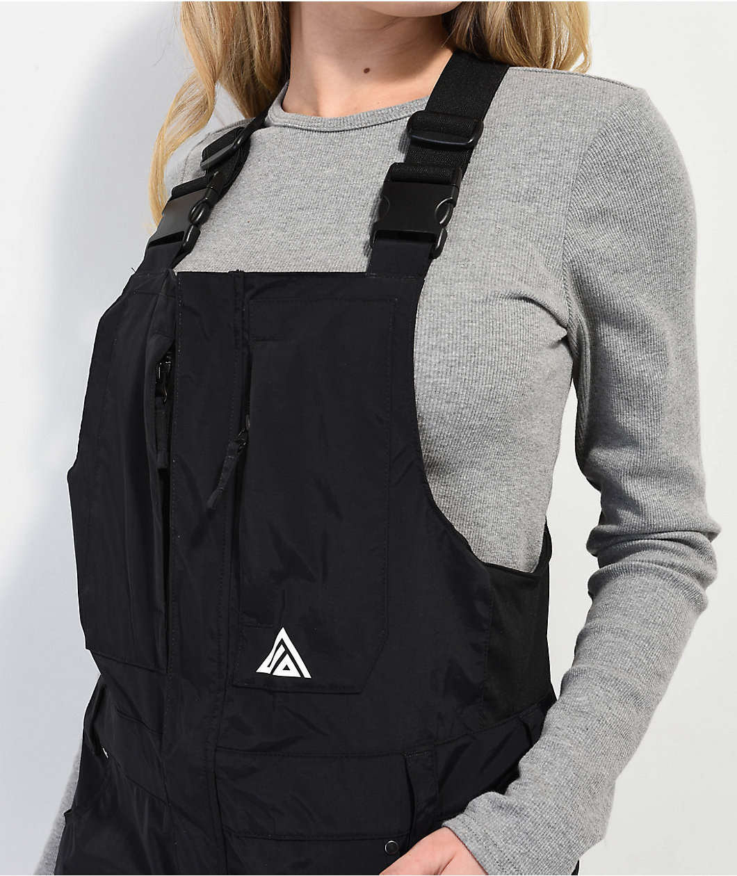 Aperture Stellas Run Black 10K Snowboard Bib Pants