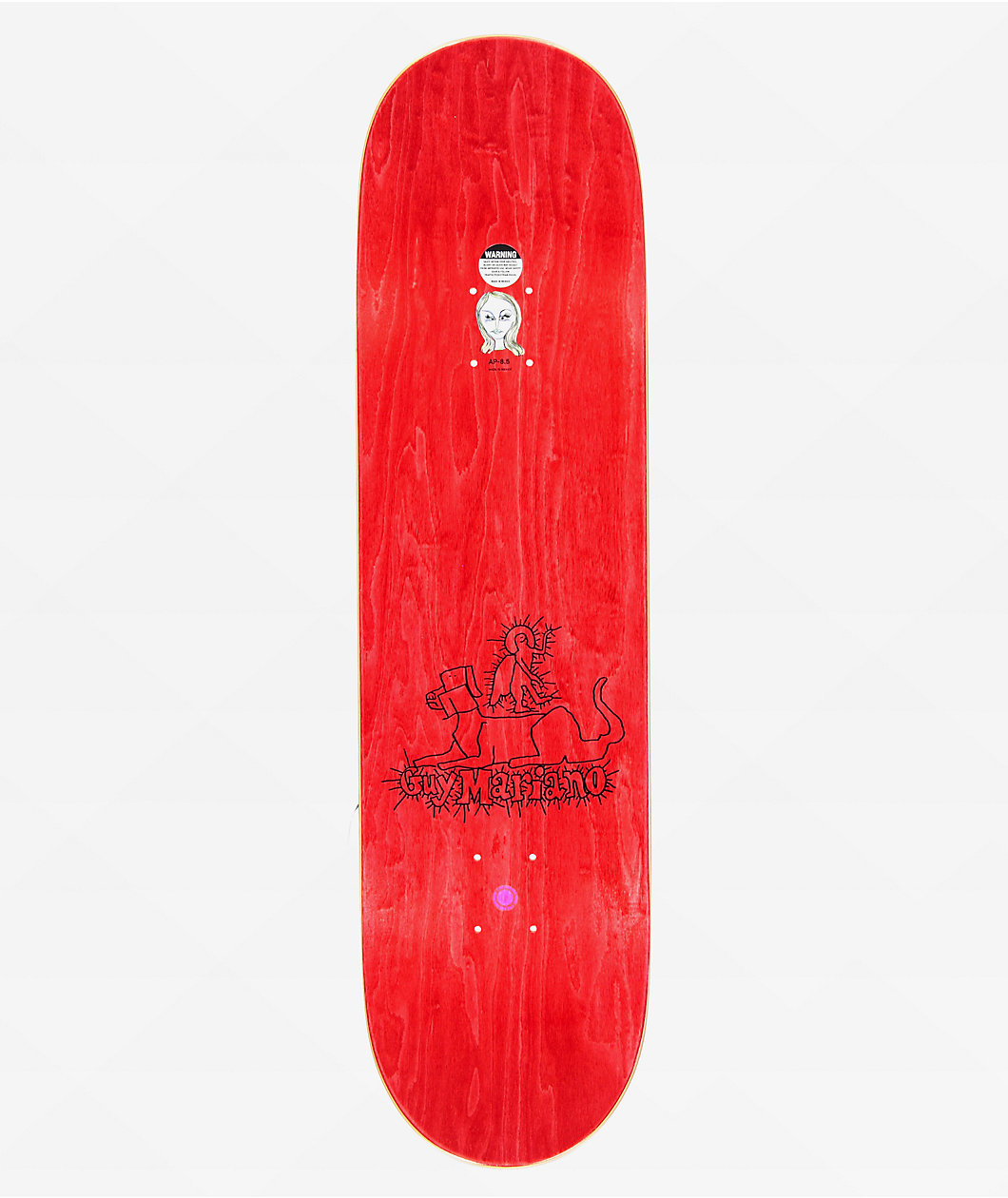 April Mariano By Gonz 8.5" Skateboard Deck