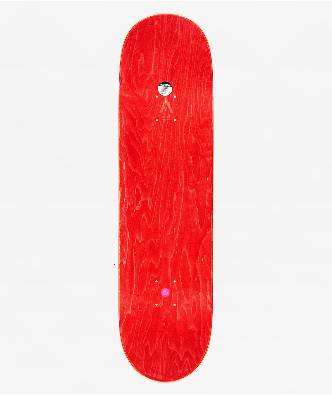 April Red OG Logo 8.5" Skateboard Deck