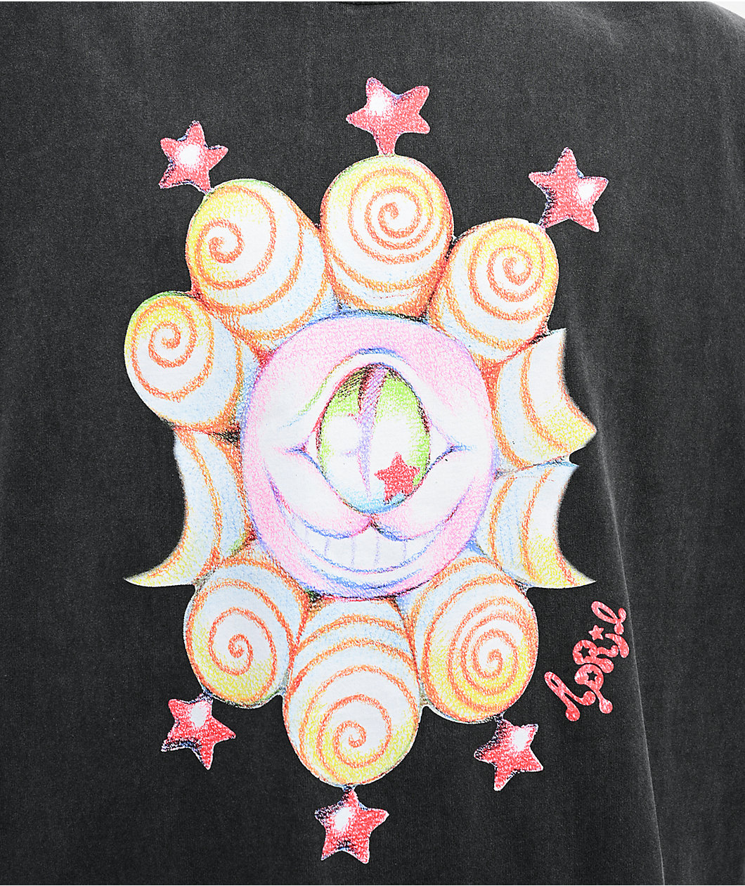 April Shane Black Wash T-Shirt