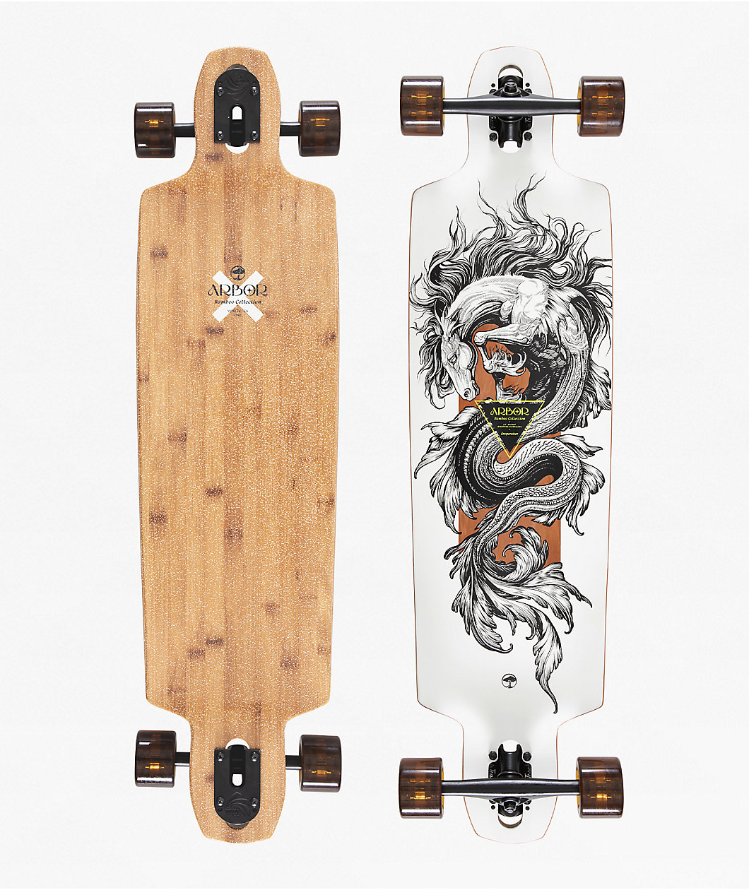 Arbor Dropcruiser Darmaeva 38" Drop Through Longboard Complete