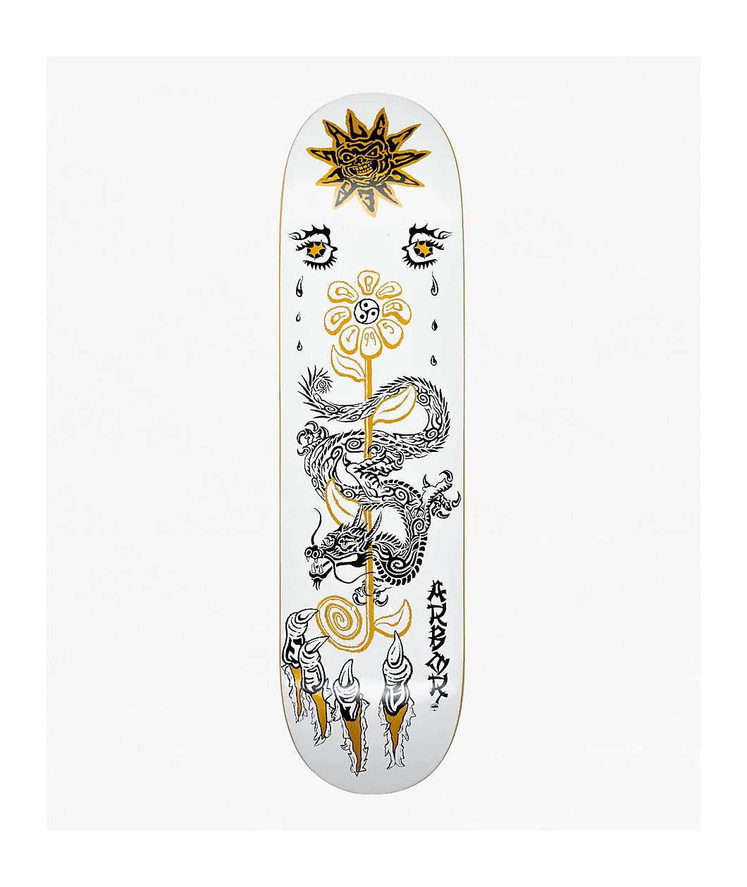 Arbor Majerus Lucky Dragon 8.25" Skateboard Deck
