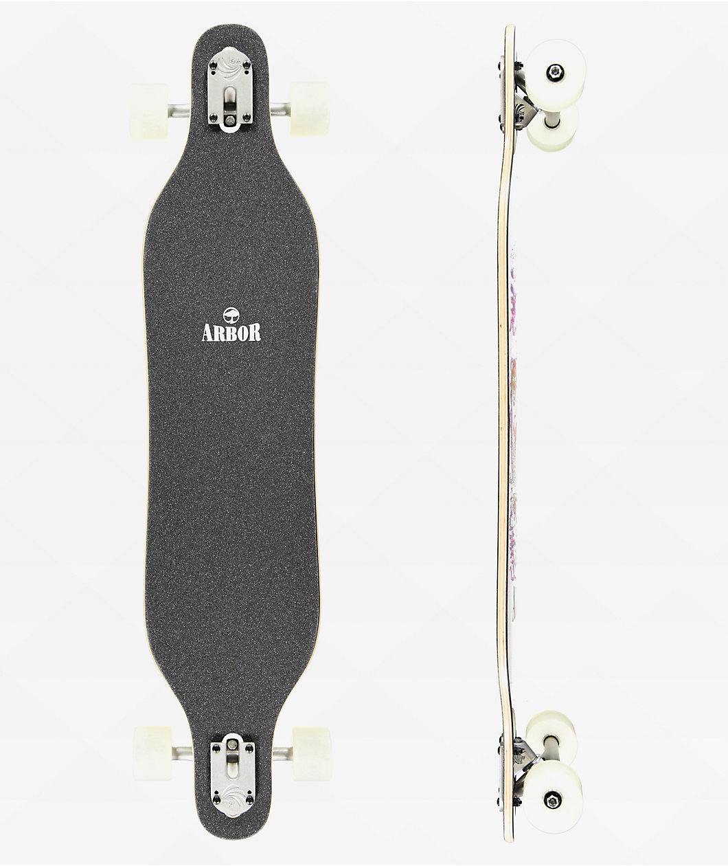 Arbor Nature Always Wins Axis 40" Drop Through Longboard Complete