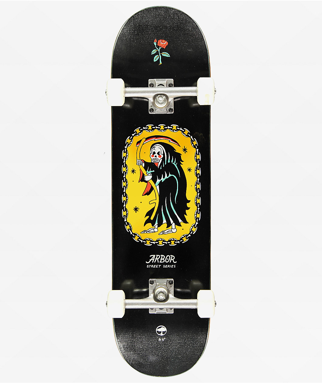 Arbor Street Ink 8.5" Skateboard Complete