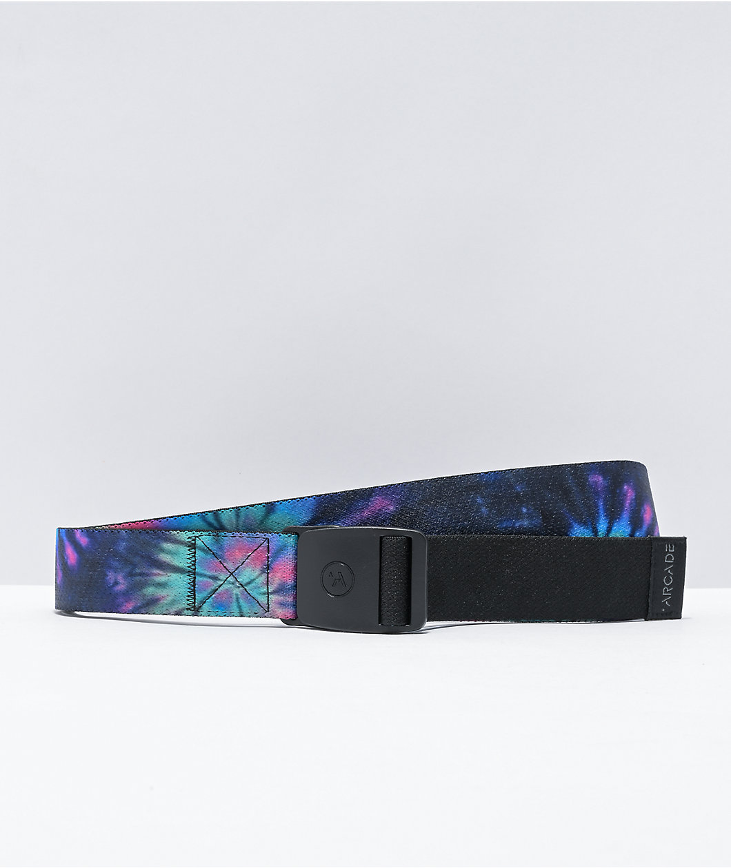 Arcade Zone Rainbow Tie Dye Clasp Belt