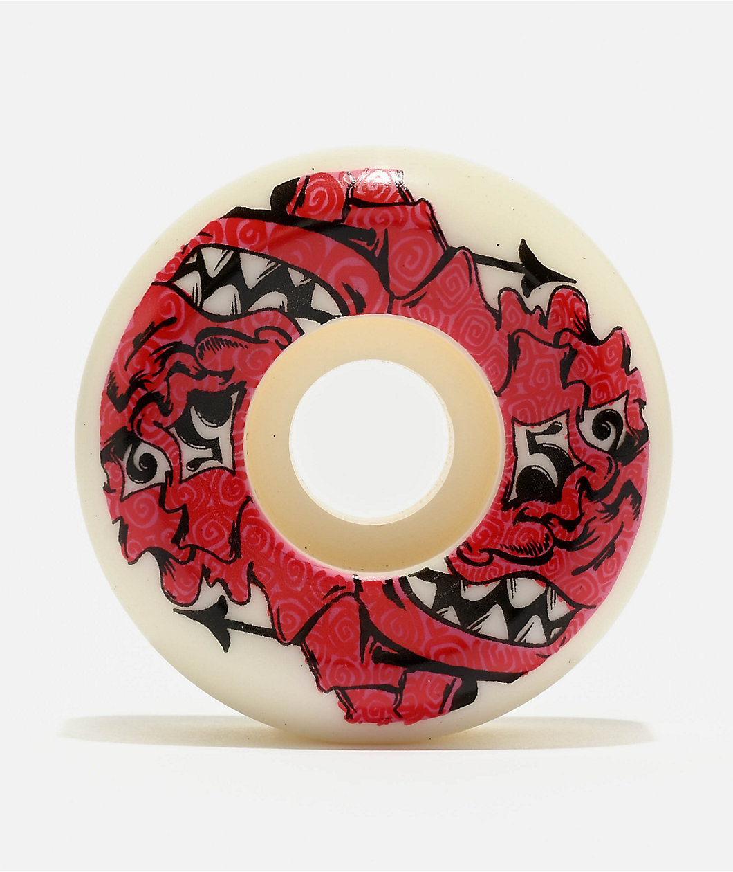 Art Project Gator Art 52mm 99a White Skateboard Wheels