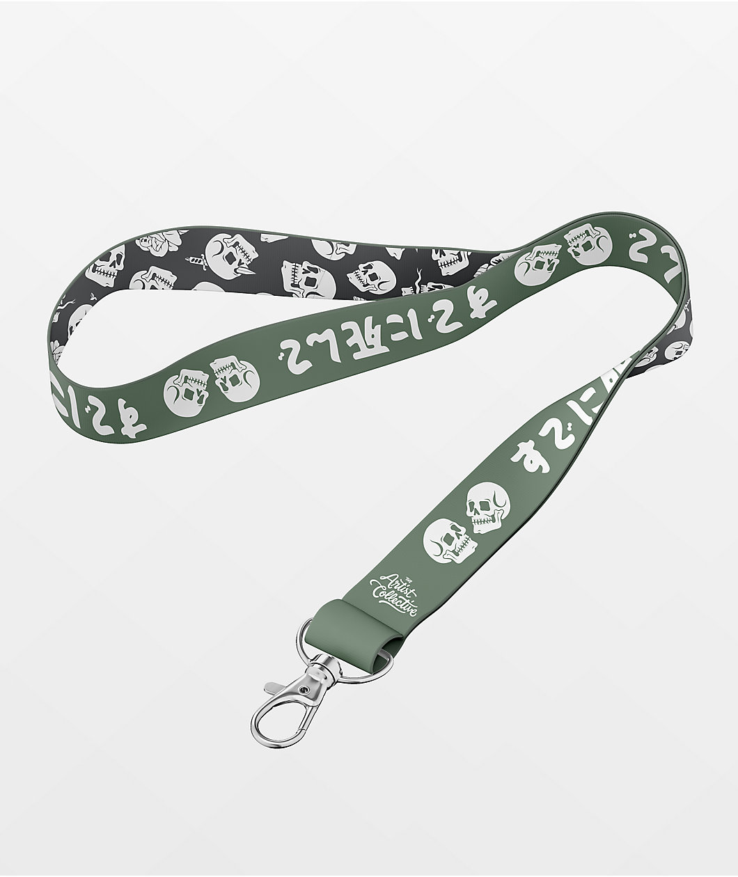 Artist Collective Already Dead Grey Lanyard