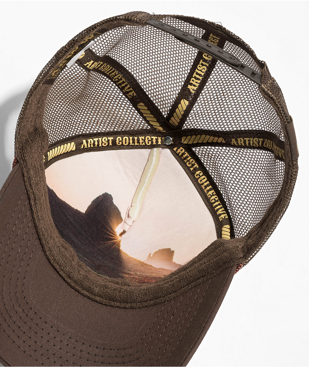 Artist Collective Cowboy Shit Brown Trucker Hat