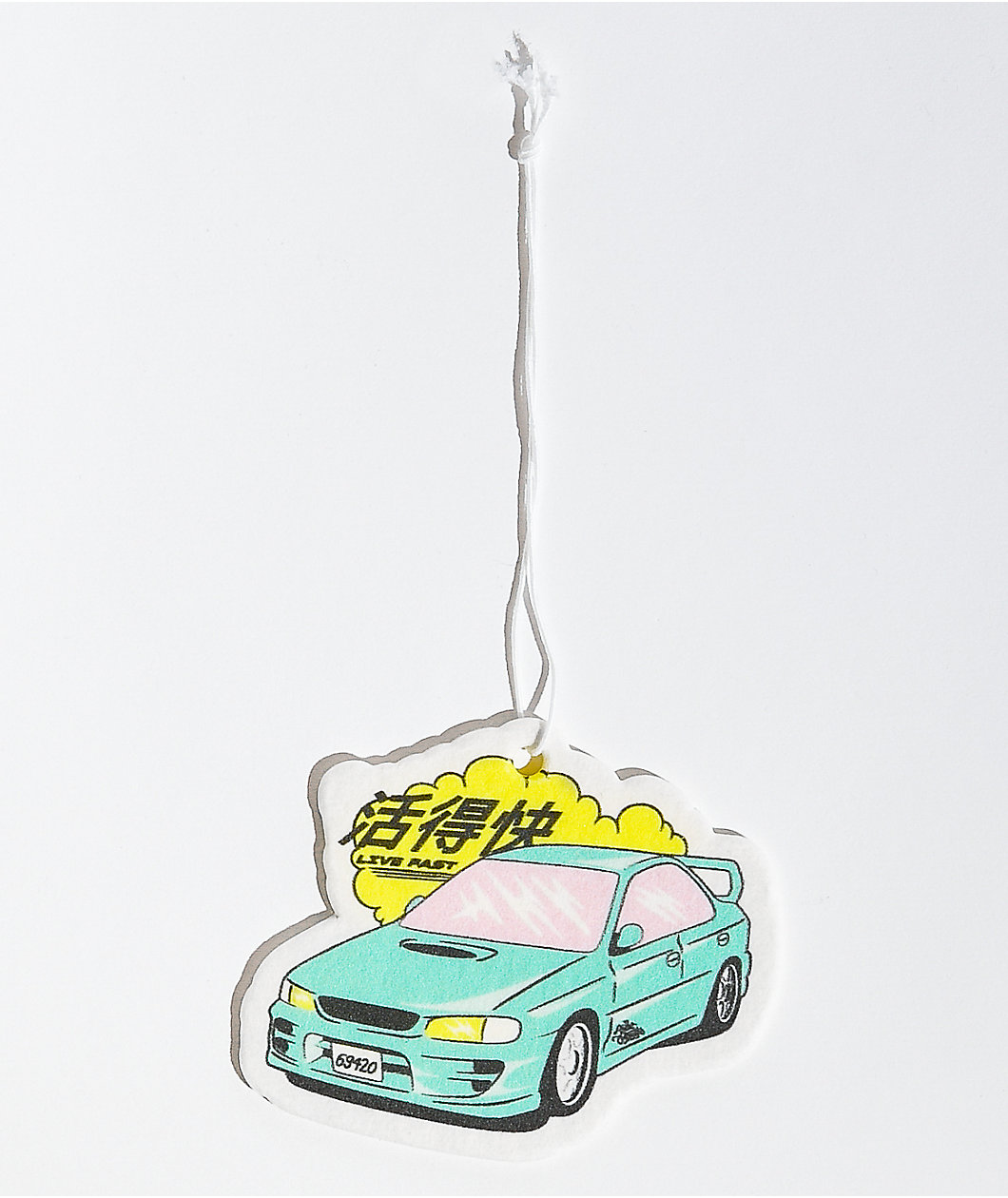 Artist Collective Live Fast Car Air Freshener