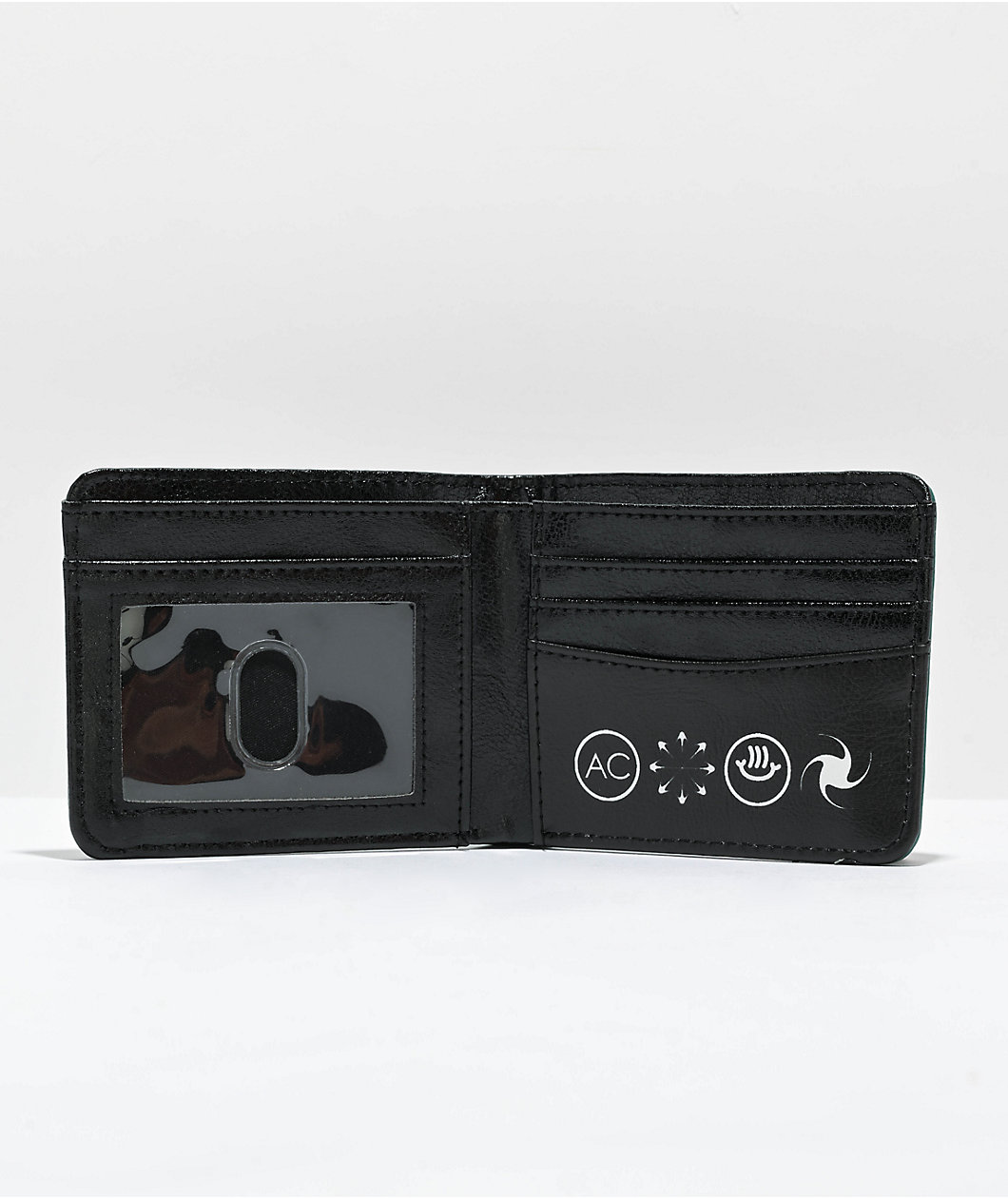 Artist Collective More Money Green Bifold Wallet