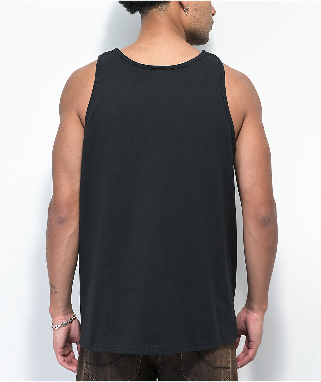 Artist Collective No Pictures Please Black Tank Top