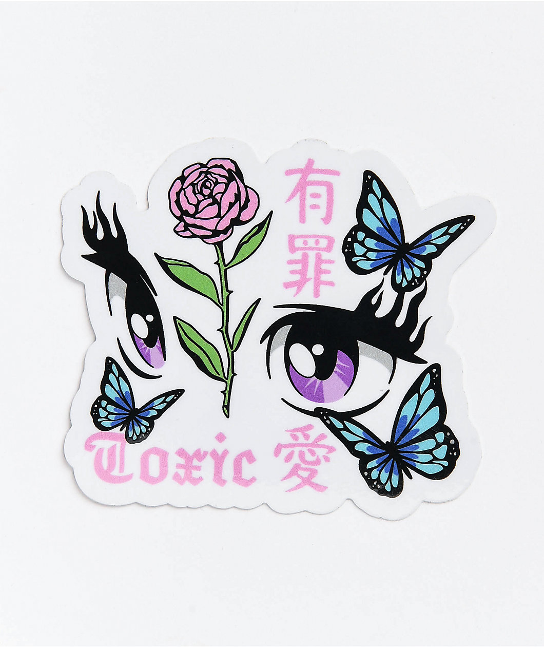 Artist Collective Toxic Butterflies Sticker