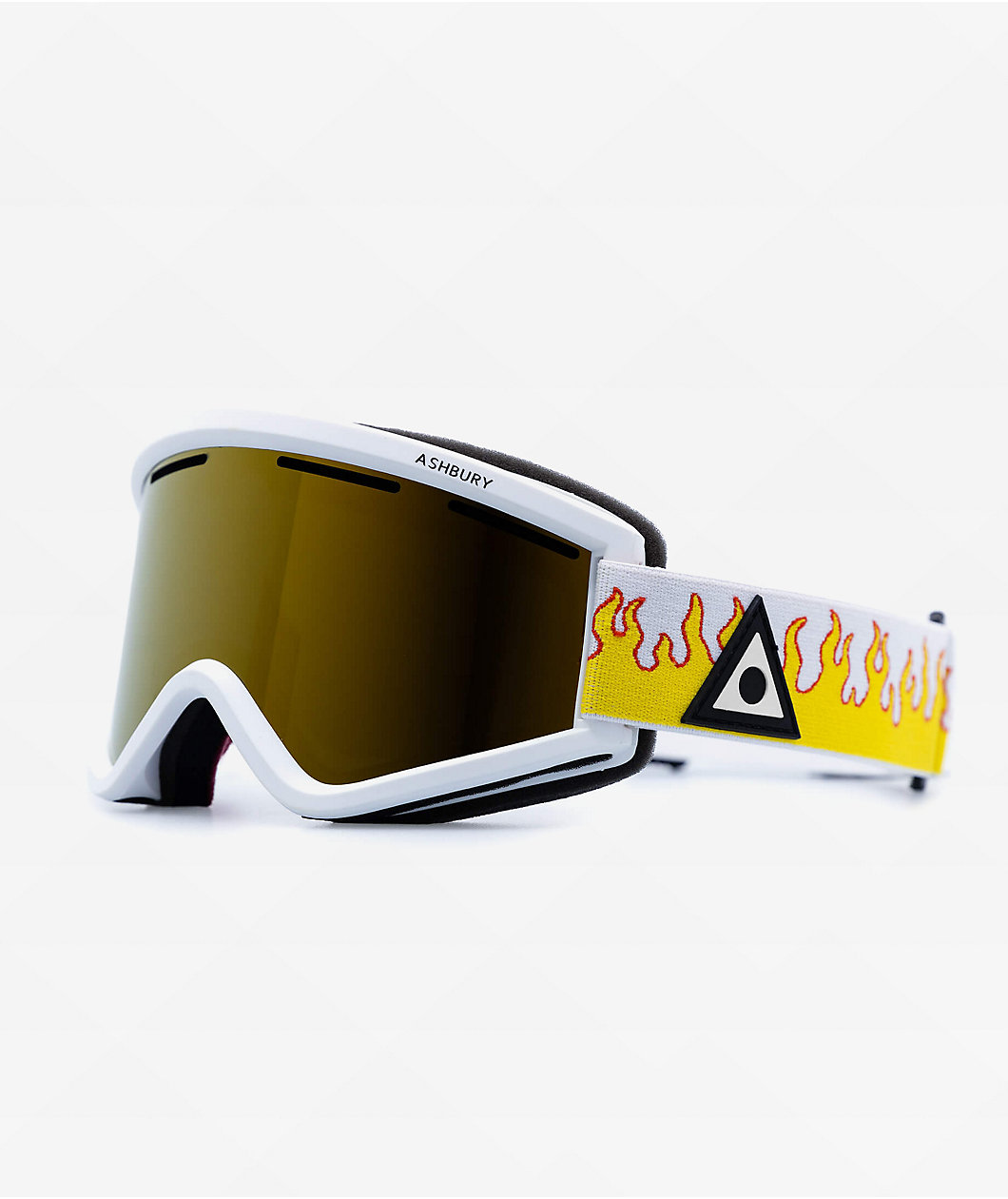 Ashbury Blackbird White Flame Snowboard Goggles
