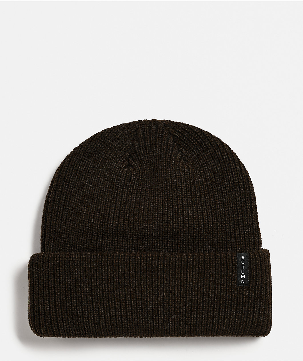 Autumn Cord Cacao Beanie