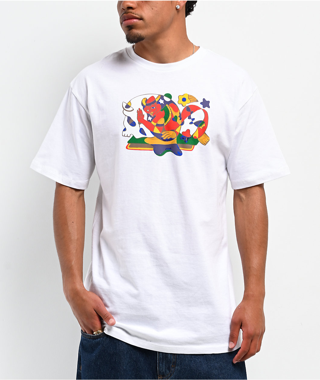 Autumn Dayze White T-Shirt