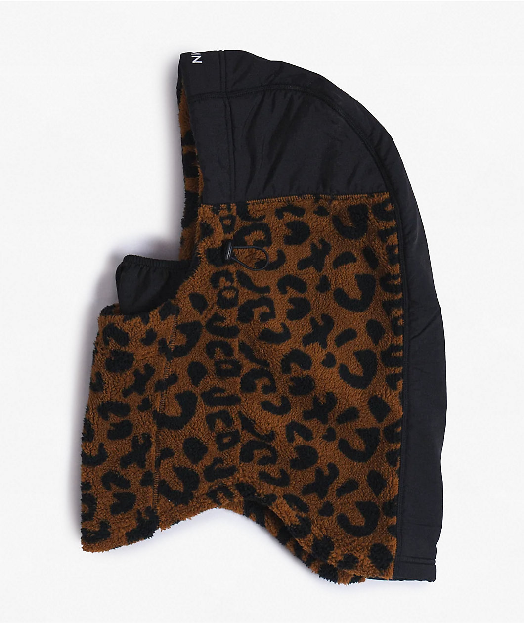 Autumn Hi Tek Camel Leopard Print Balaclava