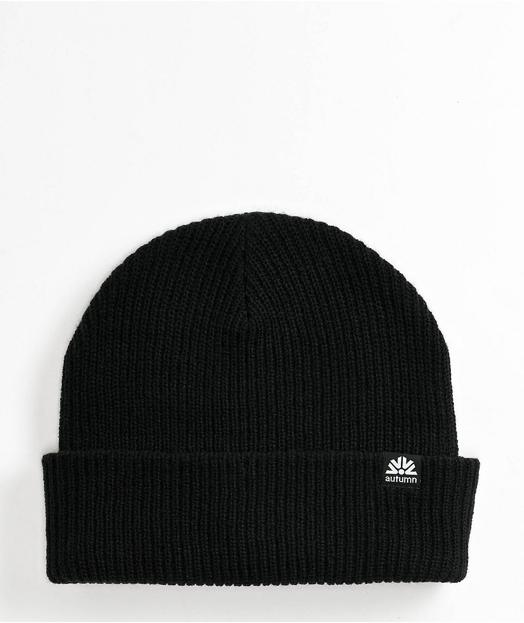 Autumn Simple Black Beanie