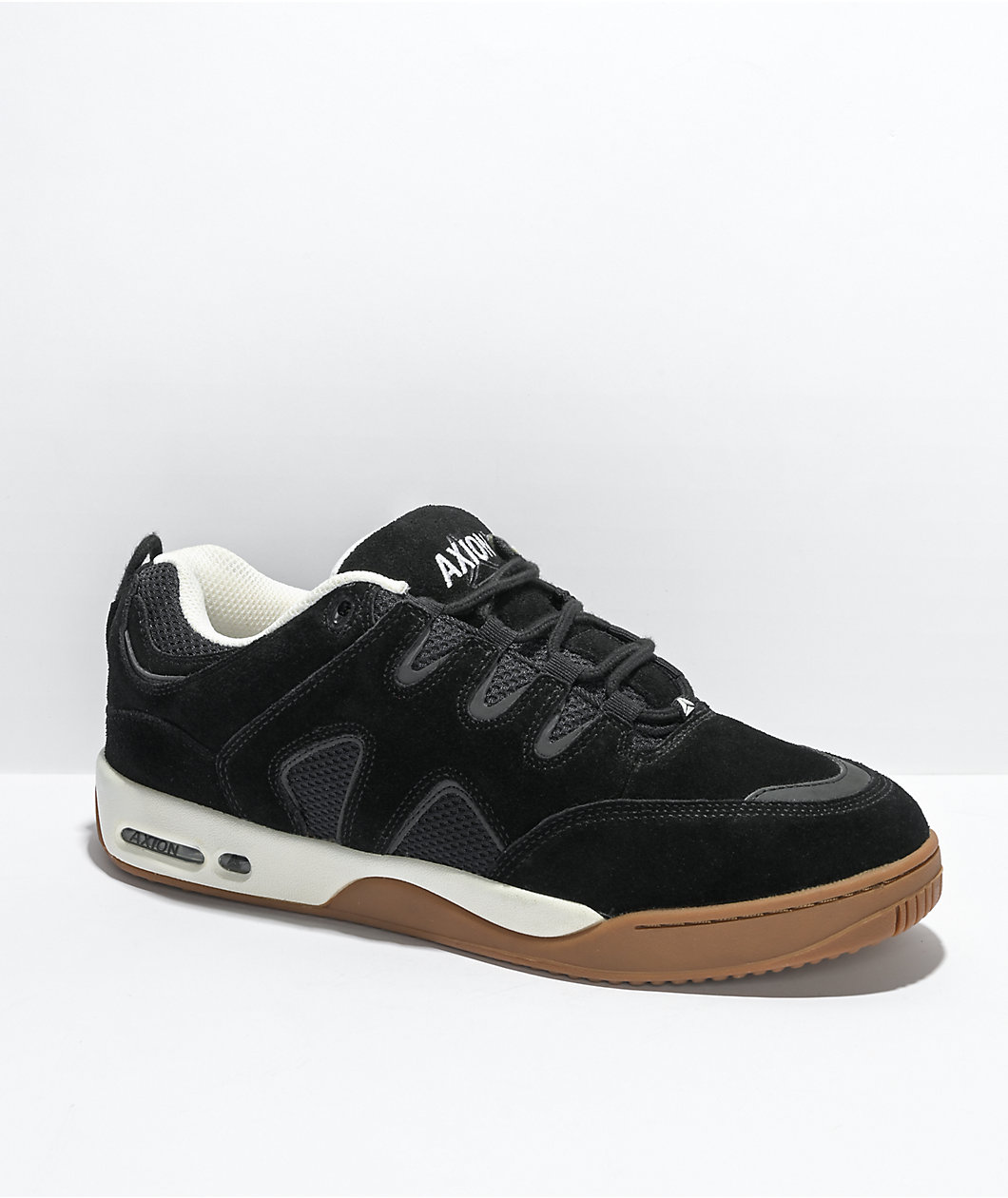 Axion Official Black & Gum Skate Shoes