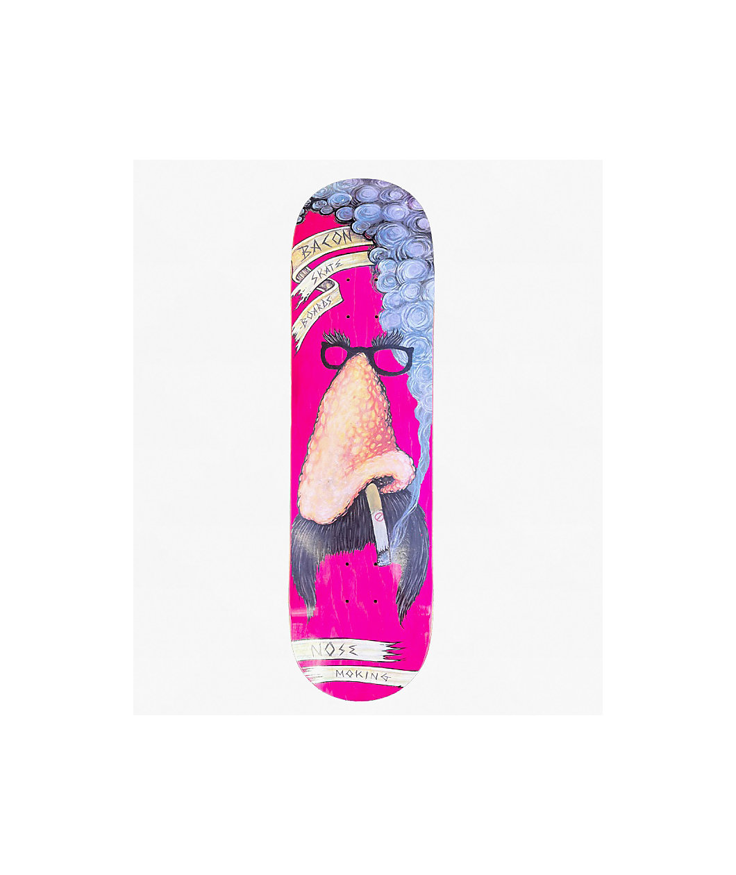 Bacon Nose Moking 8.25" Skateboard Deck