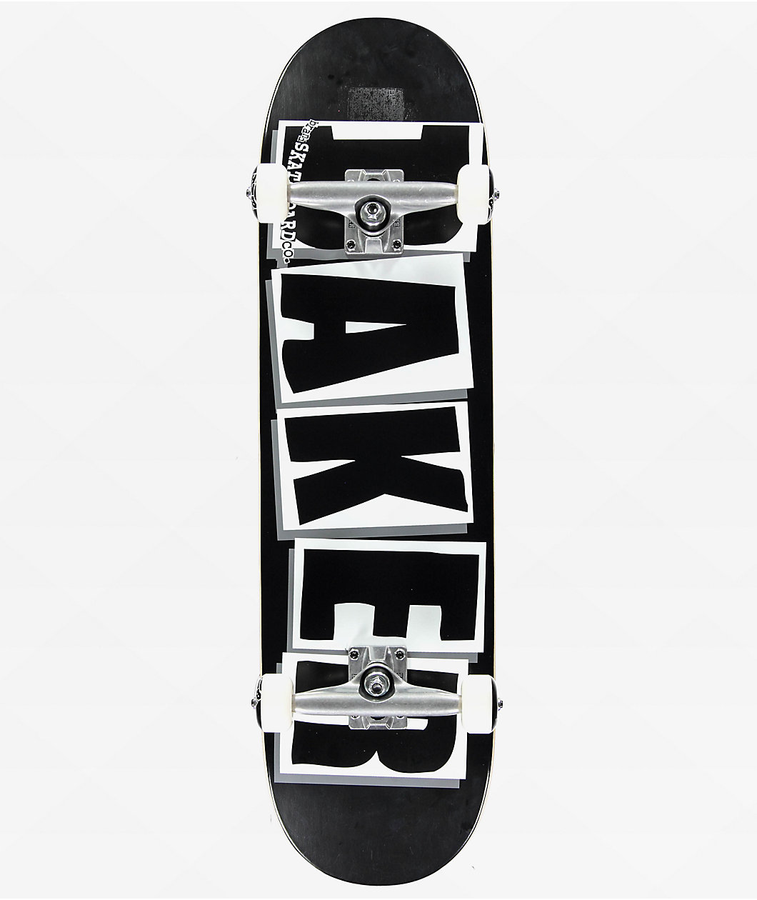 Baker Black Logo 8.5" Skateboard Complete