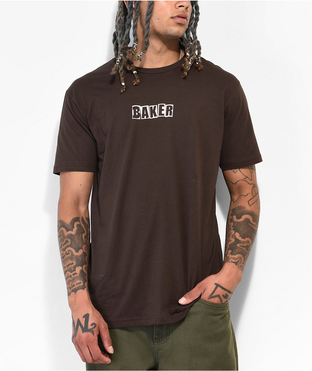 Baker Brand Logo Brown T-Shirt