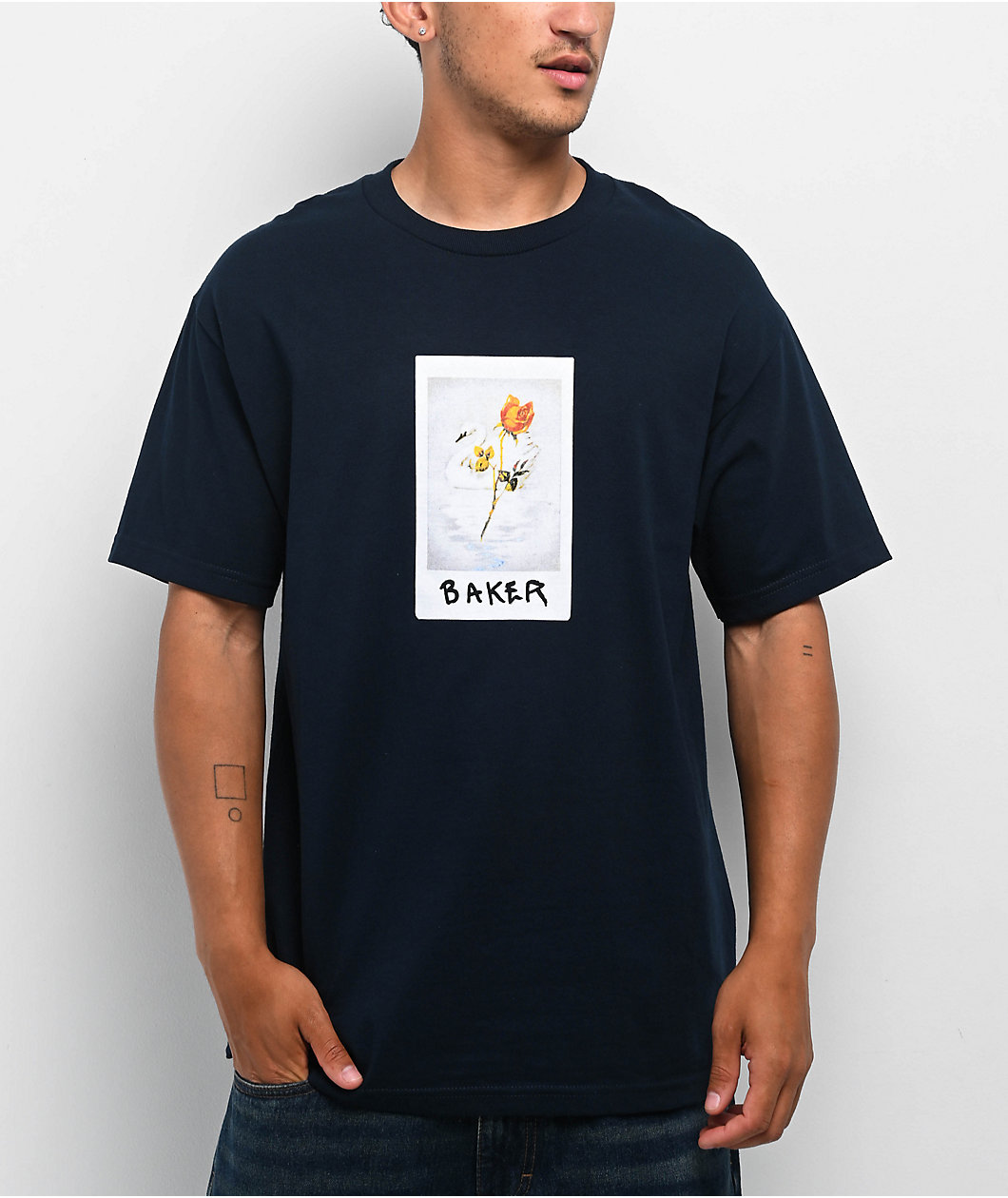 Baker Polaroid Navy T-Shirt