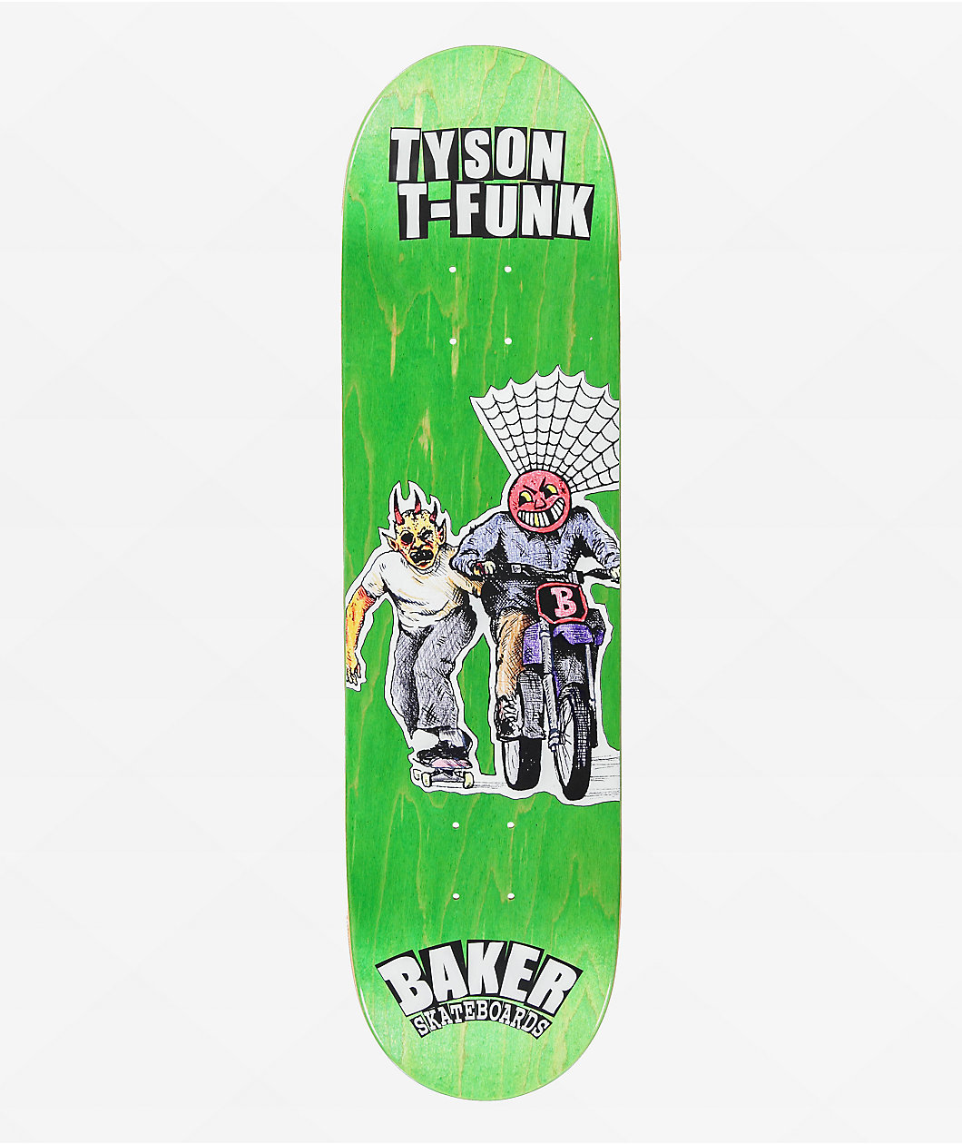 Baker T-Funk & Tyson Jollyman Lives 8.25" Skateboard Deck