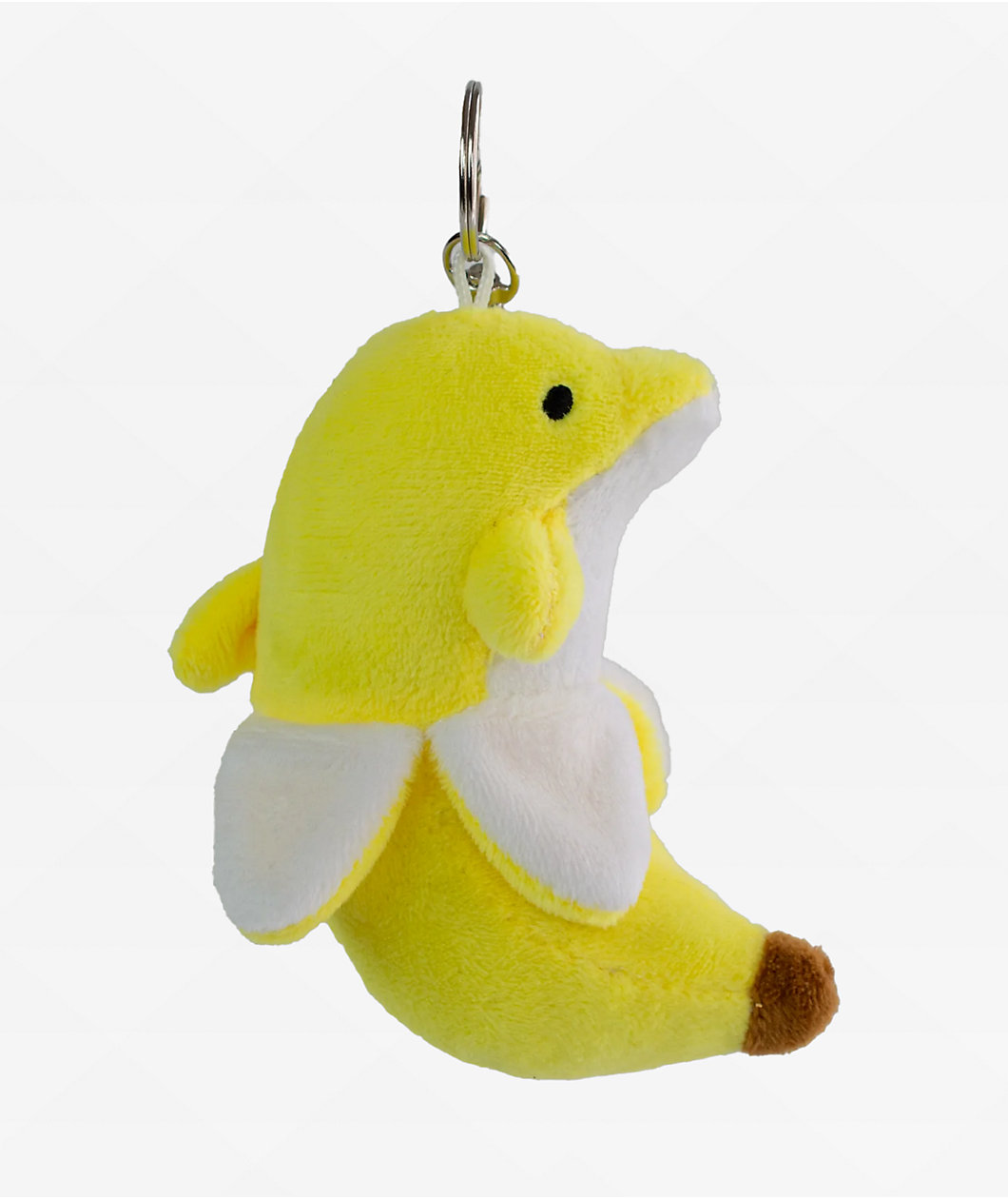 BanDan Banana Dolphin Plush Keychain