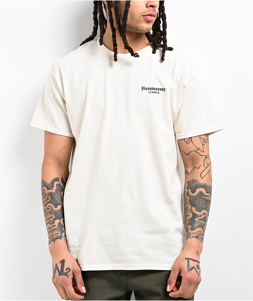 Basswassup Rumble Natural T-Shirt