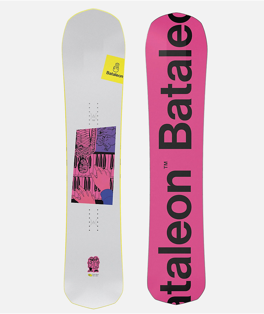 Bataleon Party Wave Snowboard 2025