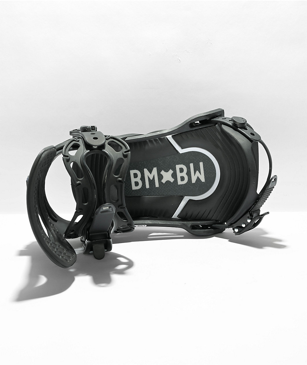 Bent Metal Bolt Black Snowboard Bindings