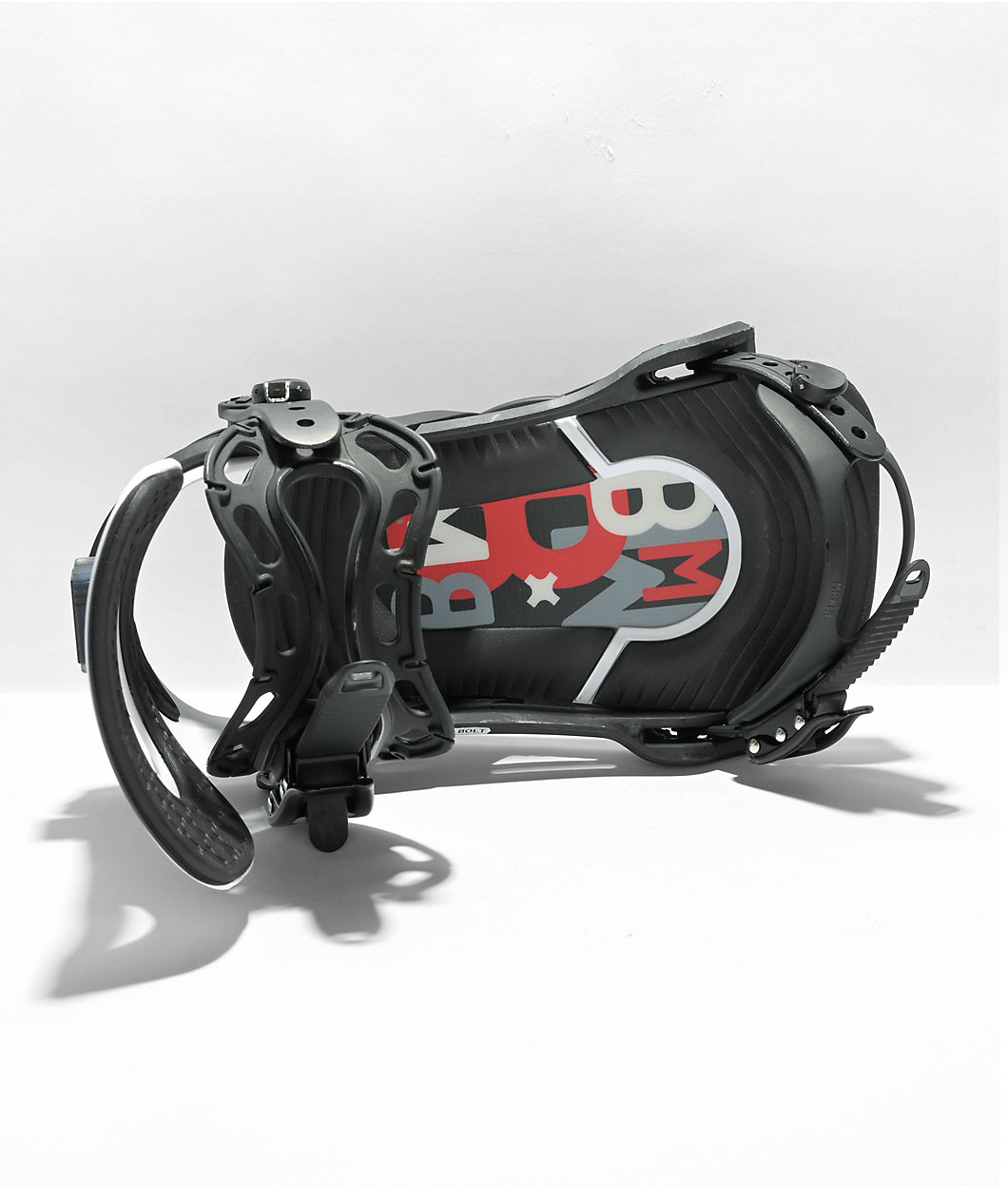 Bent Metal Bolt White Snowboard Bindings