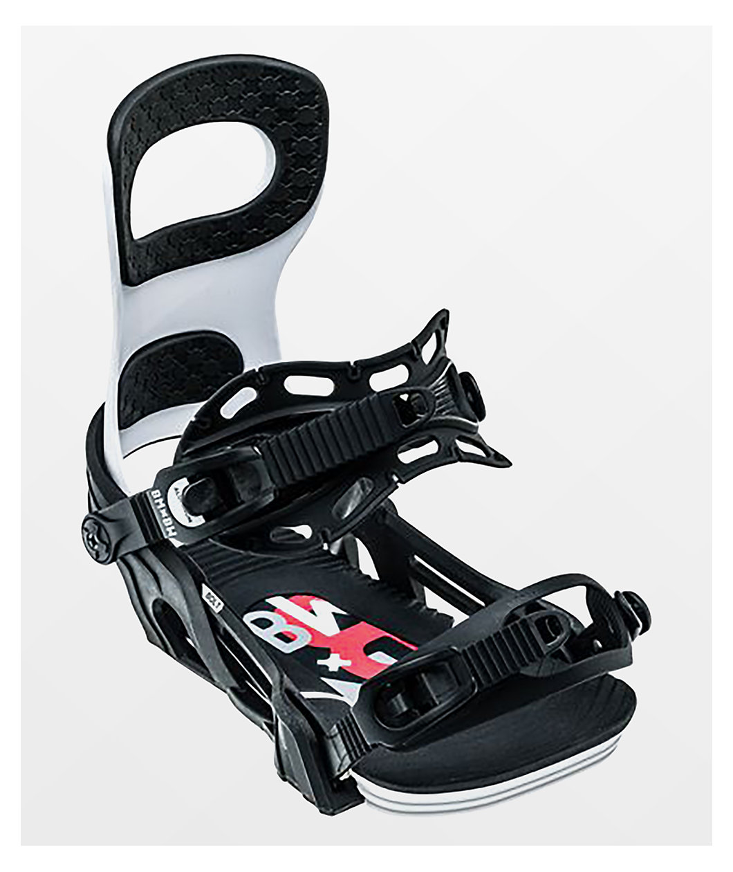 Bent Metal Bolt White Snowboard Bindings