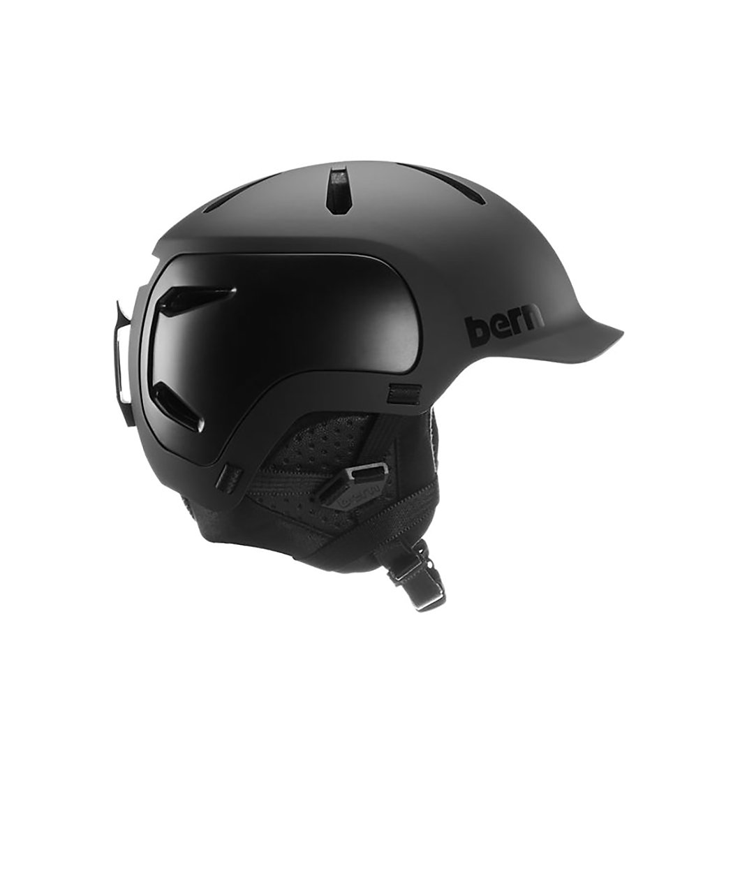 Bern Watts 8-Tracks Black Snowboard Helmet