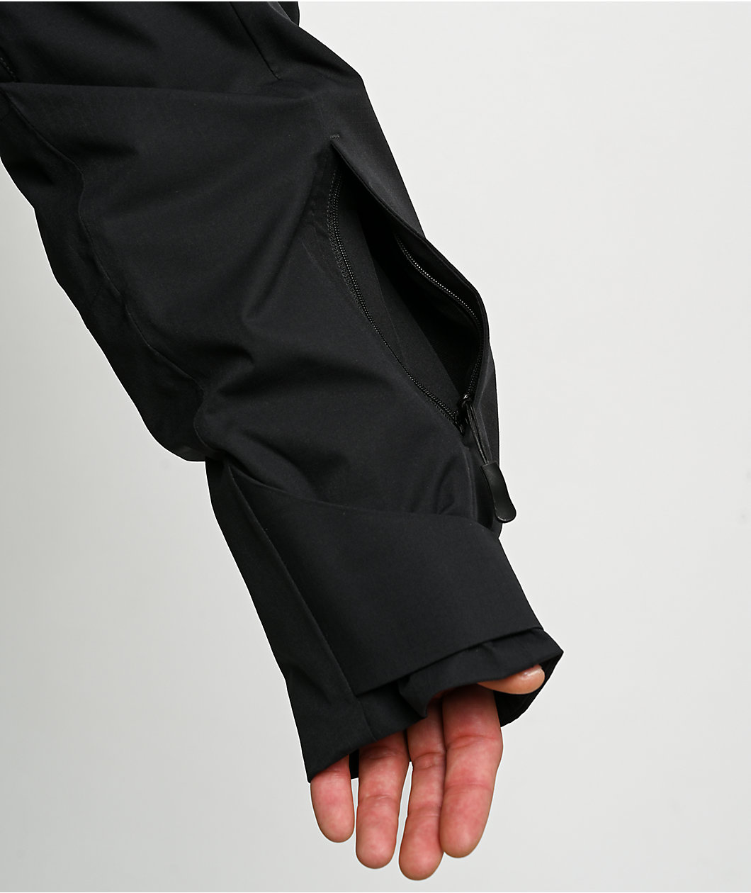 Beyond Medals Full Zip Black 15K Snowboard Jacket