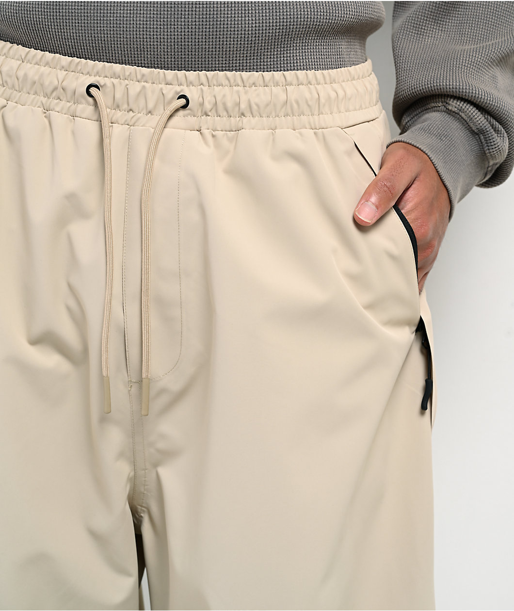 Beyond Medals Park Beige 15K Baggy Snowboard Pants