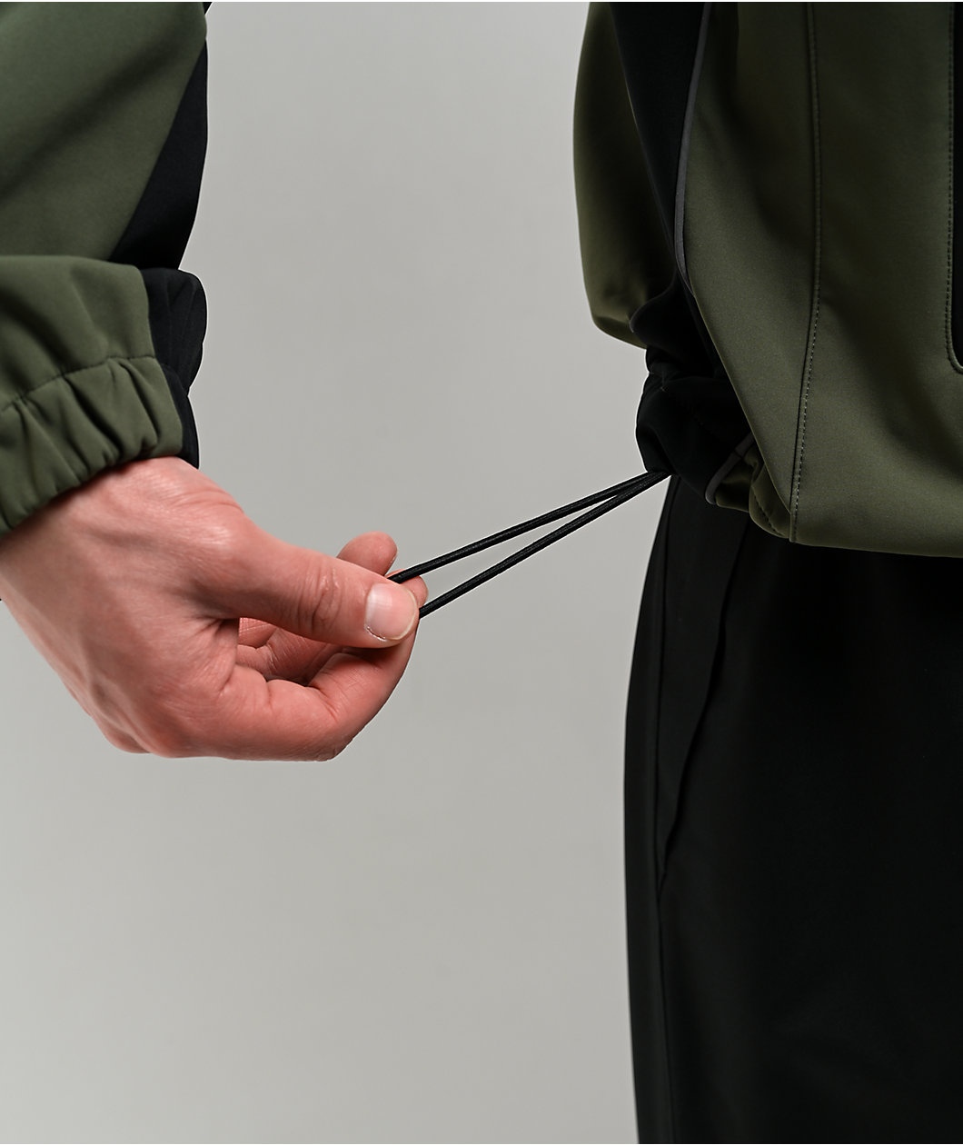 Beyond Medals Softshell Green & Black 5K Snowboard Jacket