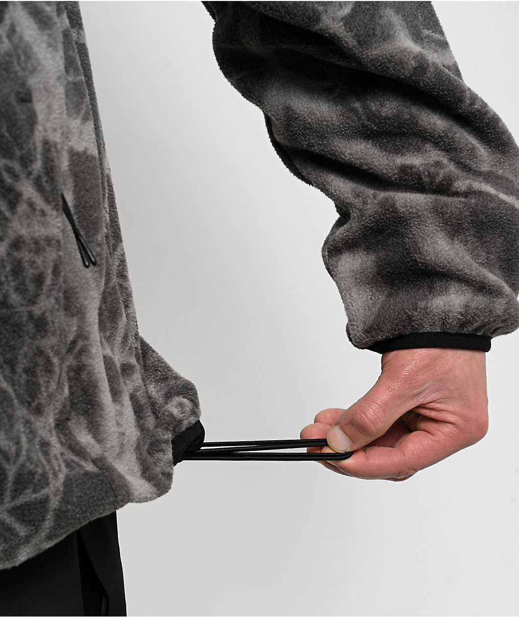 Beyond Medals Tech Grey Fleece Zip Jacket