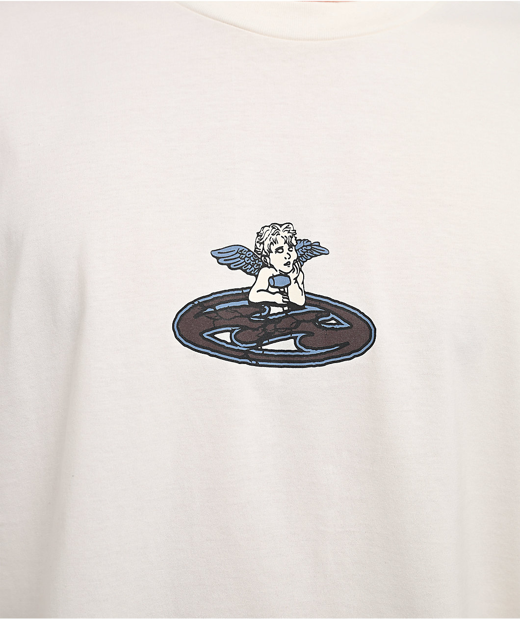 Billabong Bad Dog Cherub White T-Shirt