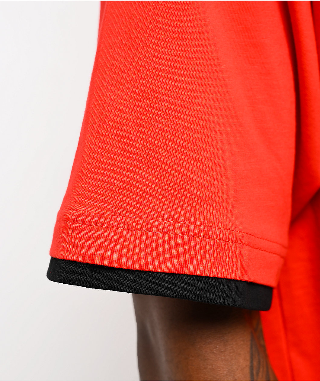 Billabong Immortal Tipper Red Ringer T-Shirt