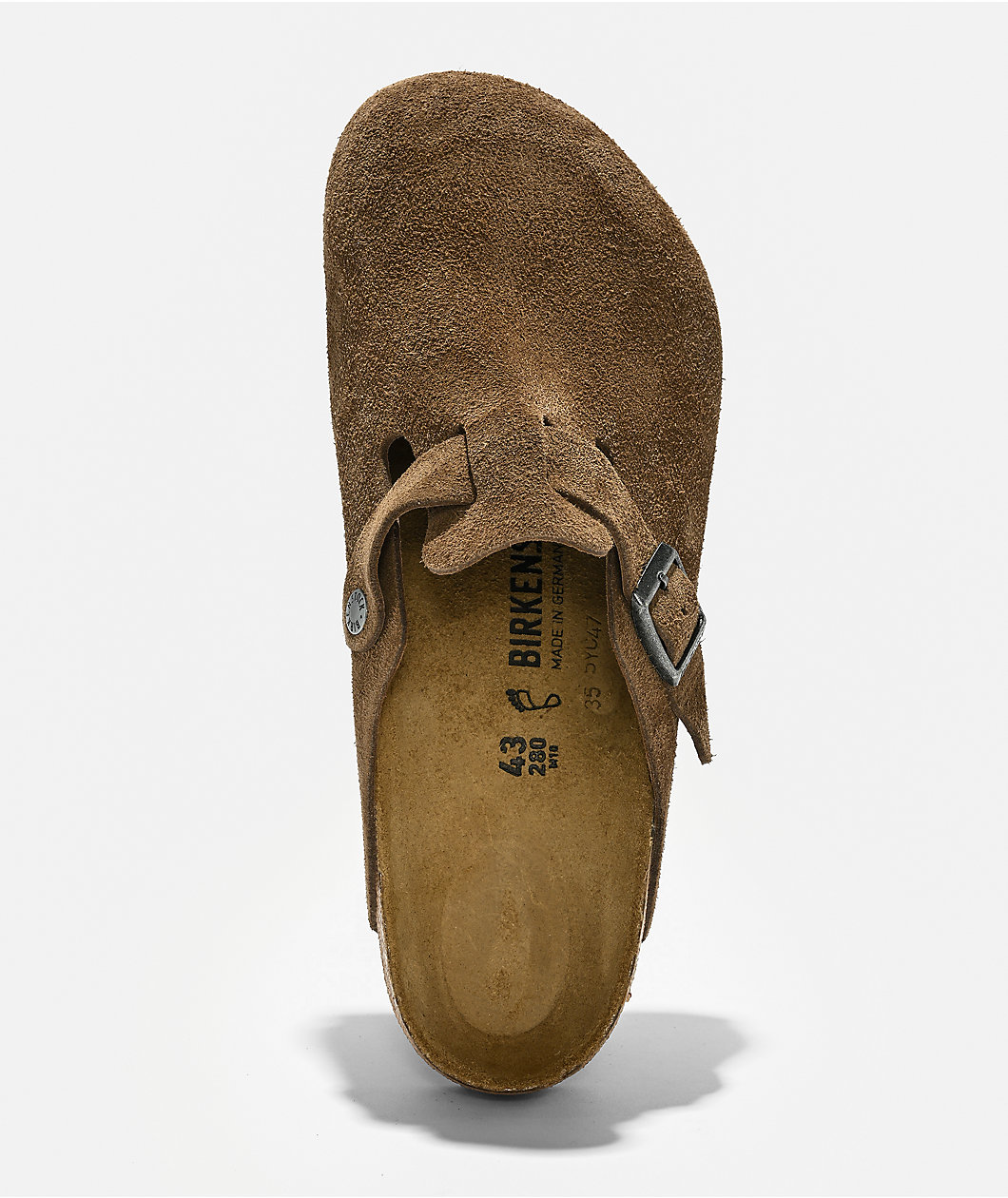 Birkenstock Boston Dark Tea Clogs