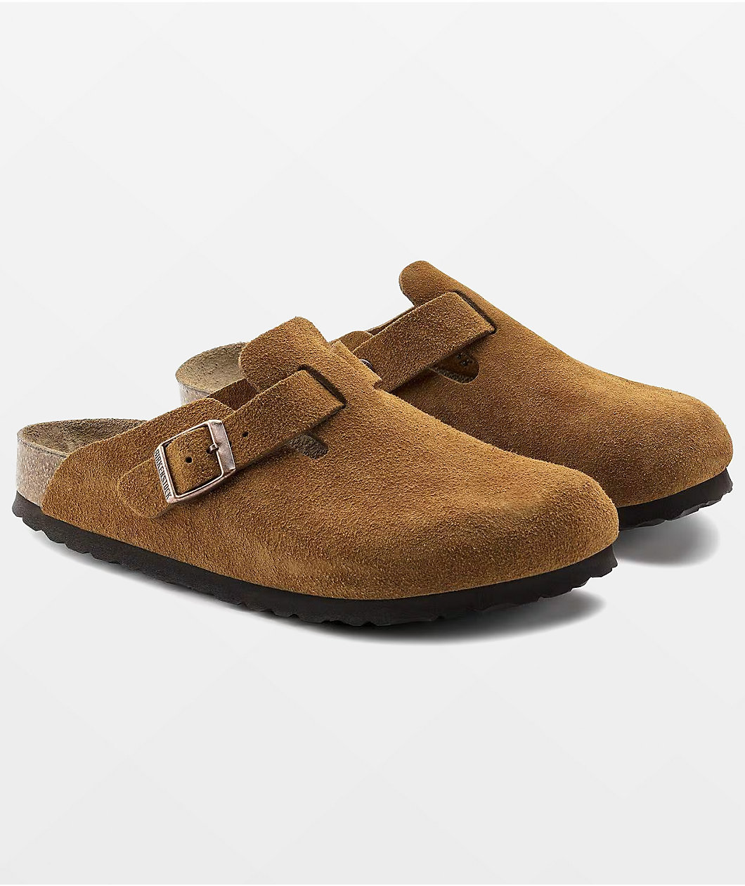 Birkenstock Boston Soft Footbed Mink Brown Clogs